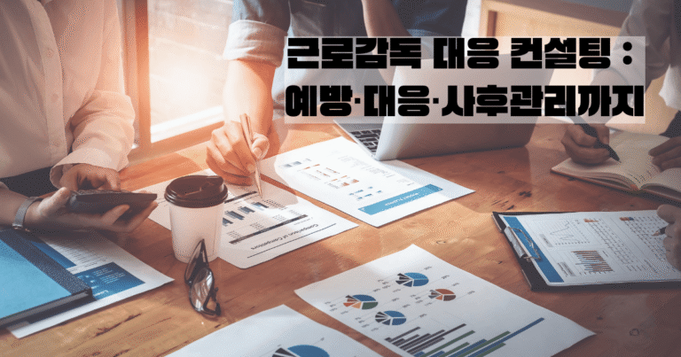 근로감독컨설팅에 대한 대표 이미지